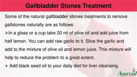 PPT - Gallbladder Stones Herbal Treatment To Remove Gallstones Painlessly PowerPoint ...