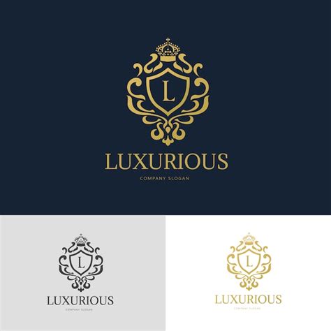 Free Vector | Luxury logo template