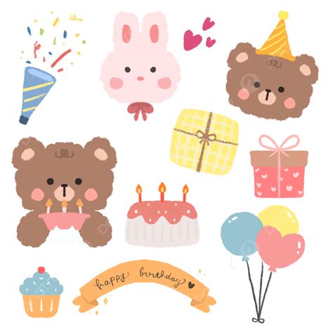 Celebrate special occasions - happy birthday cute stickers With ...