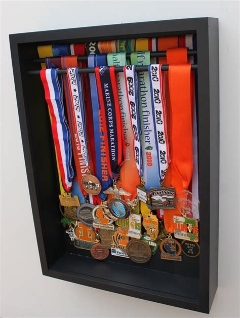 running medal display