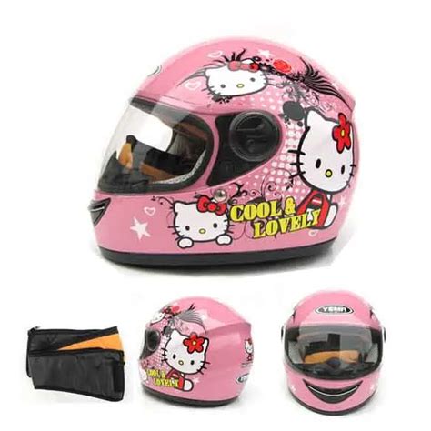 pink girls children motocross ful face helmet motorcycle kids helmets ...