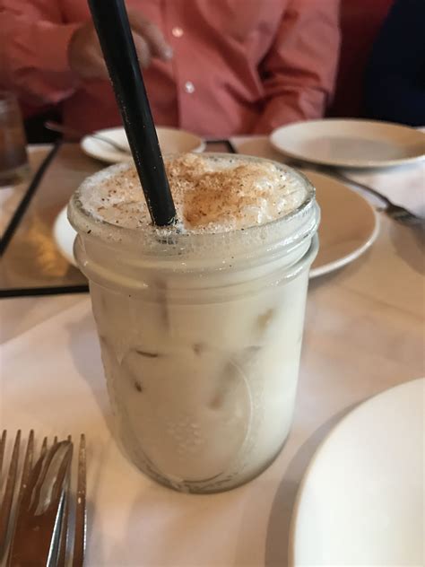 Brandy milk punch at La Petite Grocery, New Orleans | Brandy milk punch ...