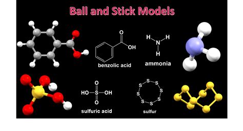 Molecular Models — Ball-and-Stick Model & Space-Filling Model - Expii