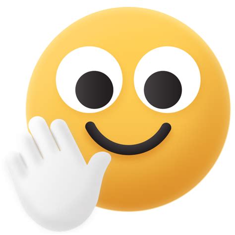 Emoji, hello, happy, smile icon - Free download