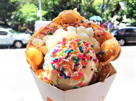 NYC’s Best Ice Cream Egg Waffles – Dessert Correspondents