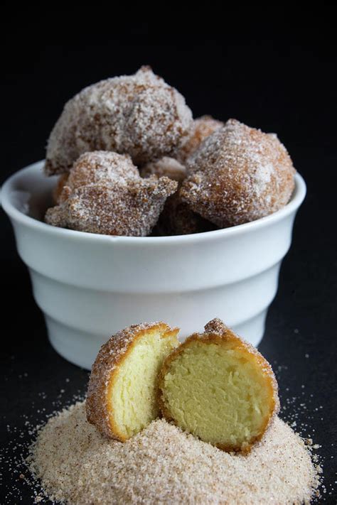 Fried Dough Rolled In Cinnamon Sugar by Matthew O'shea