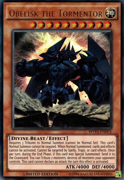 Obelisk the Tormentor - Yugipedia - Yu-Gi-Oh! wiki