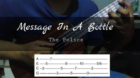 (Tab)Message In A Bottle - The Police/ Ukulele - YouTube