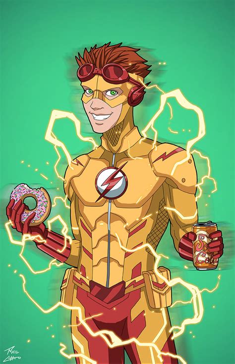 Kid Flash (Earth-27) commission by phil-cho on DeviantArt