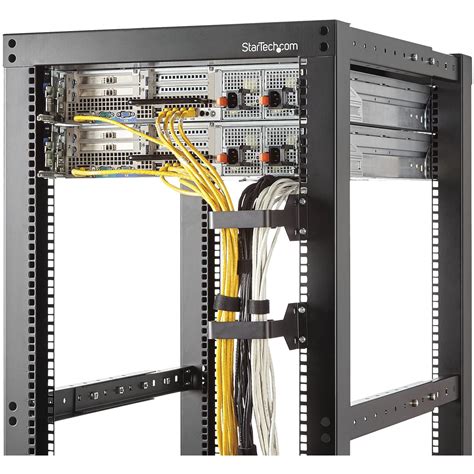 Startech .com Multi-Directional Vertical Server Rack Cable Management D ...