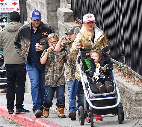 Blake Shelton and Gwen Stefani's Sons Go Camo [Photos]