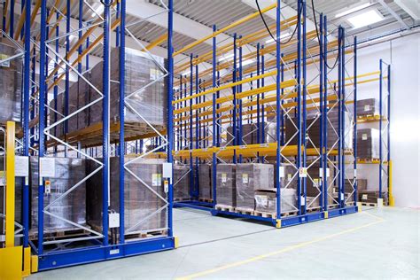 Godrej Intralogistics, Storage Solution | Mobile-Pallet-racking