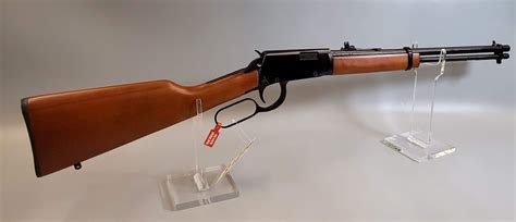 Rossi Rio Bravo 22 LR 15+1 18 in Hardwood Polished Black Right Hand ...