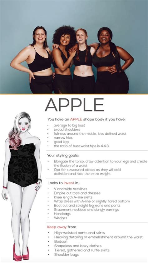 Apple shaped body Apple Body Shape Outfits, Dresses For Apple Shape ...