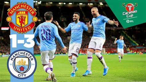 Manchester United Vs Manchester City 1-3 Goals and Full Highlights – 2020