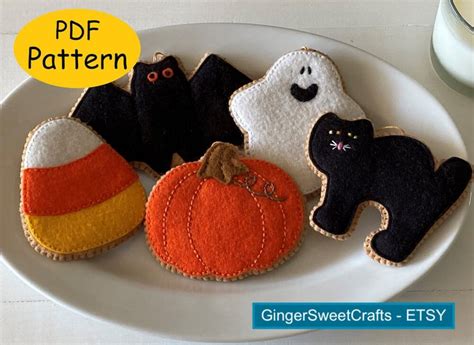 Hauntingly Beautiful: The Best DIY Felt Halloween Ornaments [Guide ...