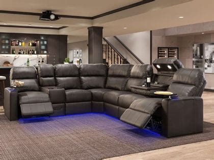 Home Theater Sectional Sofa | Baci Living Room