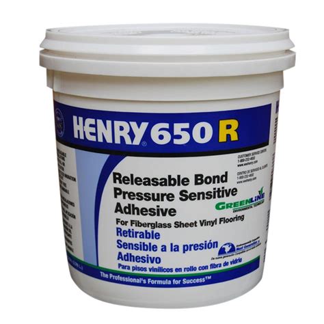 Henry 650R 1 Gal. Releasable Bond Pressure Sensitive Adhesive-12849 ...