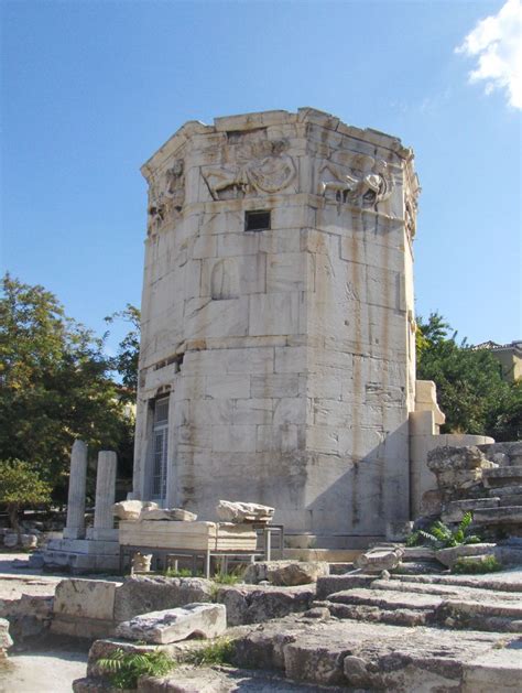 Ancient Rome - Buildings — Tower of the Winds (Roman agora, Athens ...