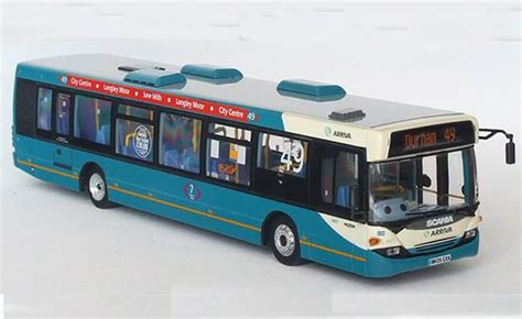 Green 1:76 Scale UKBUS7012 Diecast Scania Arriva Bus Model [BU01S284 ...