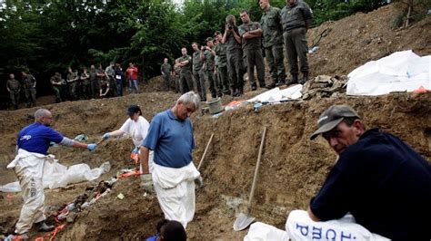 Bosnia's Srebrenica massacre 25 years on - in pictures - BBC News