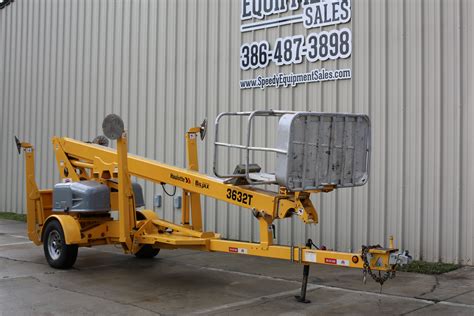 For Sale – Biljax 3632T Tow Behind Lift – Speedy Equipment Rentals