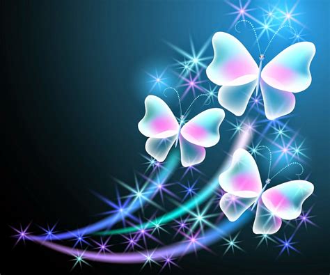 🔥 [40+] Neon Butterfly Wallpapers | WallpaperSafari