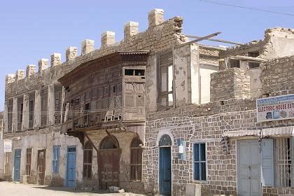 Traditional housing under renovation - Massawa Eritrea. | Eritrea, East ...