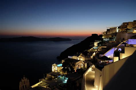 Santorini Caldera Sunset Photograph by Amy Pestreich - Fine Art America