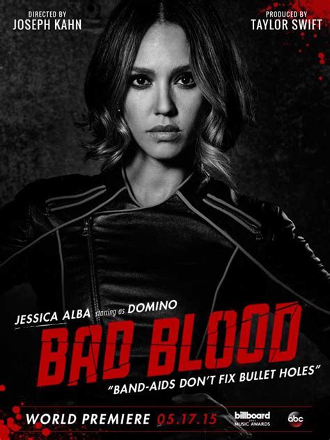 Jessica Alba Appearing as Domino in Taylor Swift's "Bad Blood" Music Video