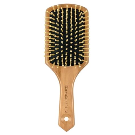 Natural Wooden Massage Hair Brush,Wood Bristle,Large Square Paddle ...