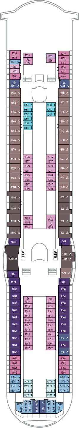 Explorer of the Seas Deck Plans- Royal Caribbean International Explorer ...