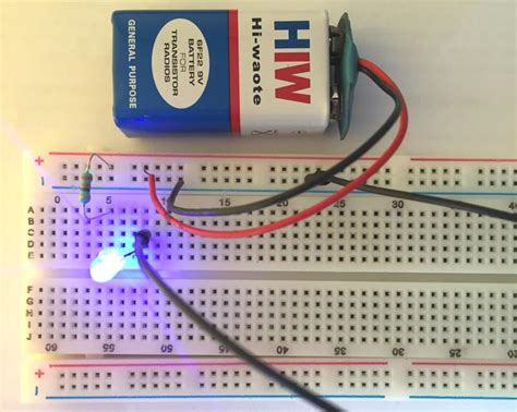 Simple LED Circuit Diagram