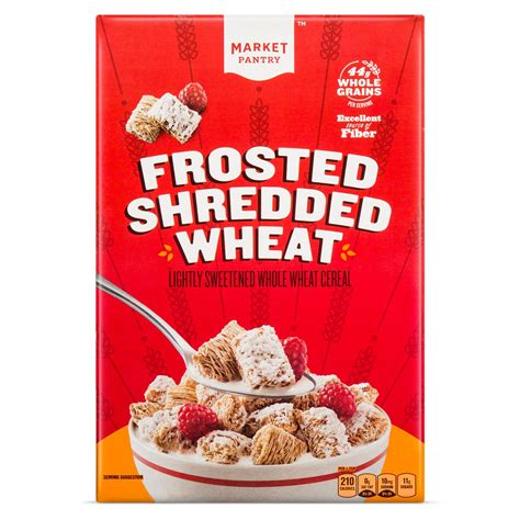 Frosted Shredded Wheat Breakfast Cereal - 18oz - Market Pantry ...