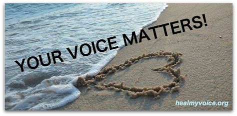 Your Voice Matters Quotes. QuotesGram