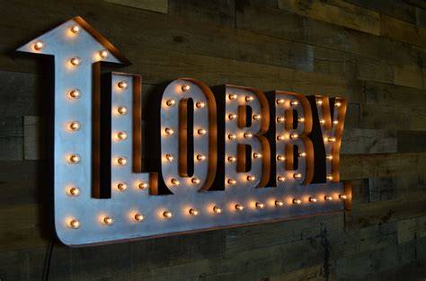 Custom Marquee Signs from the ORIGINAL - Vintage Marquee Lights. Your ...