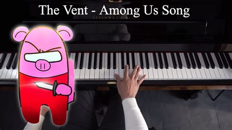 The Vent - EASY Piano Tutorial - FGTeeV - Among Us Song - YouTube