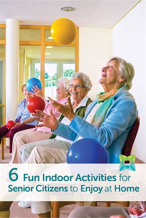 Indoor Activities for Seniors | Senior citizen activities, Activities ...