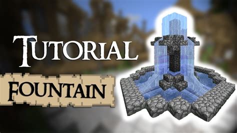 Minecraft Water Fountain Blueprints, Minecraft Waterfall Design Game ...