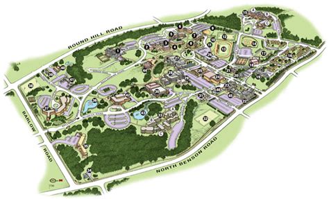 Fairfield University Campus Map