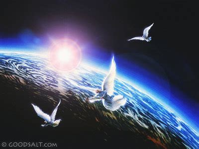 Revelation 14: Three Angels Fly Over The World