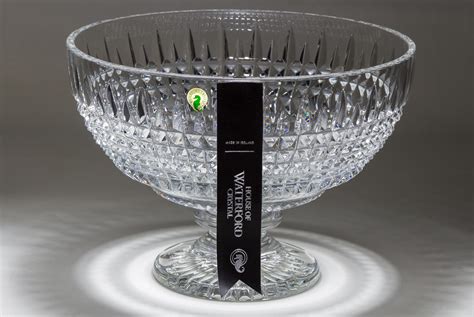 Waterford Crystal "Lismore Diamond" Footed Centerpiece Bowl | Waterford ...