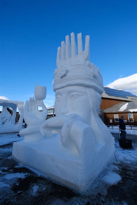 Ice Sculptures Breckenridge 2020 - live life and enjoy!