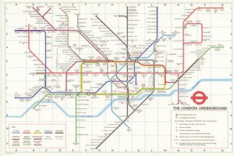 Jubilee Line Map With Zones