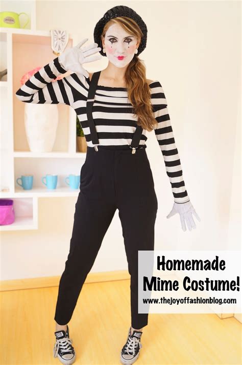 Mime Halloween Costume … | Mime costume, Homemade halloween costumes ...