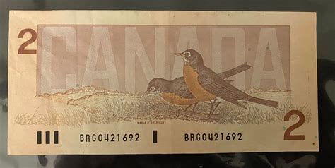 1986 Canadian Two Dollar Bill Rare | Etsy