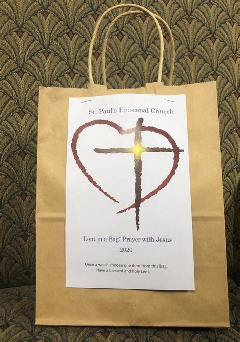 St. Paul's Lent-in-a-Bag 2020 | Lent prayers, Lent, Catholic lent