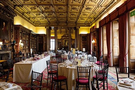 Your reception in the library at Highclere Castle. I would be dizzy ...