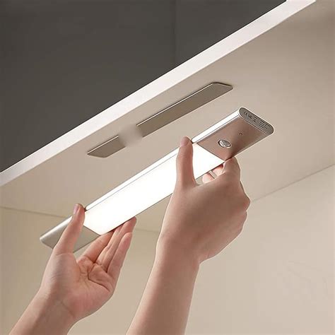 Under Cabinet Lighting Rechargeable, Motion Sensor Closet Lights, Usb ...