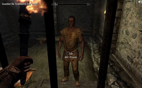 Alik'r Prisoner in prison clothes at Skyrim Nexus - Mods and Community